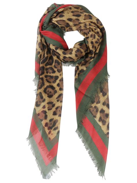 gucci scarf leopard.